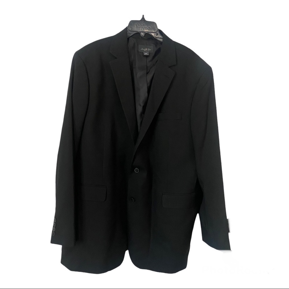 Mens Black Suit Coat Size 50 Regular